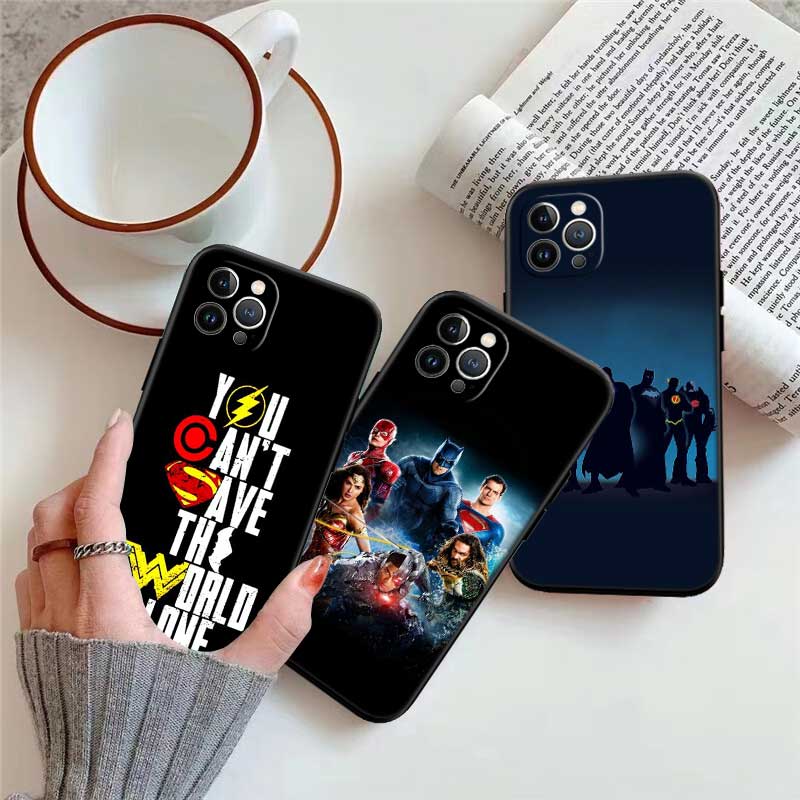 RE42 Justice league New High-End Shell Phone Case for Redmi Note 13 14 Pro+ Plus A3 A3X 13X 13C 13R 14S 14C 14R
