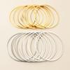 10pcs 60mm 80mm Brass Closed Ring Earring Wires Big Hoops Pendant Connectors Rings For DIY Jewelry Making Supplies Accessories