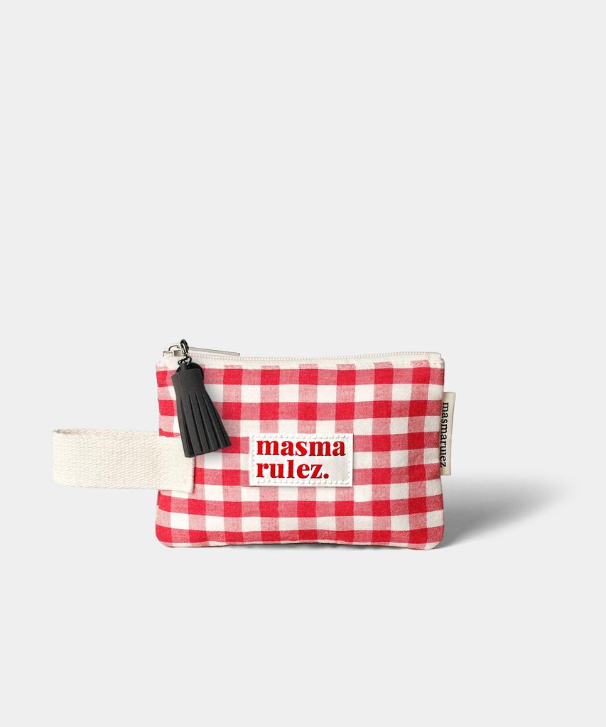 Masmarulez Mini Strap Pouch _ Spring Mini Red