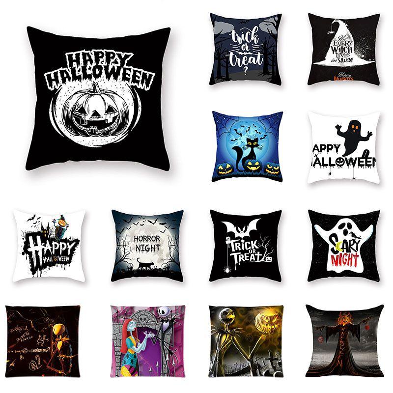 Super Soft Peach Skin 17.7'' Xmas Gift The Nightmare Before Christmas Pillowcase