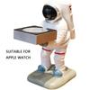 Creative Astronaut Support Bracket Cartoon Space Man Support Bracket Resin Artwork