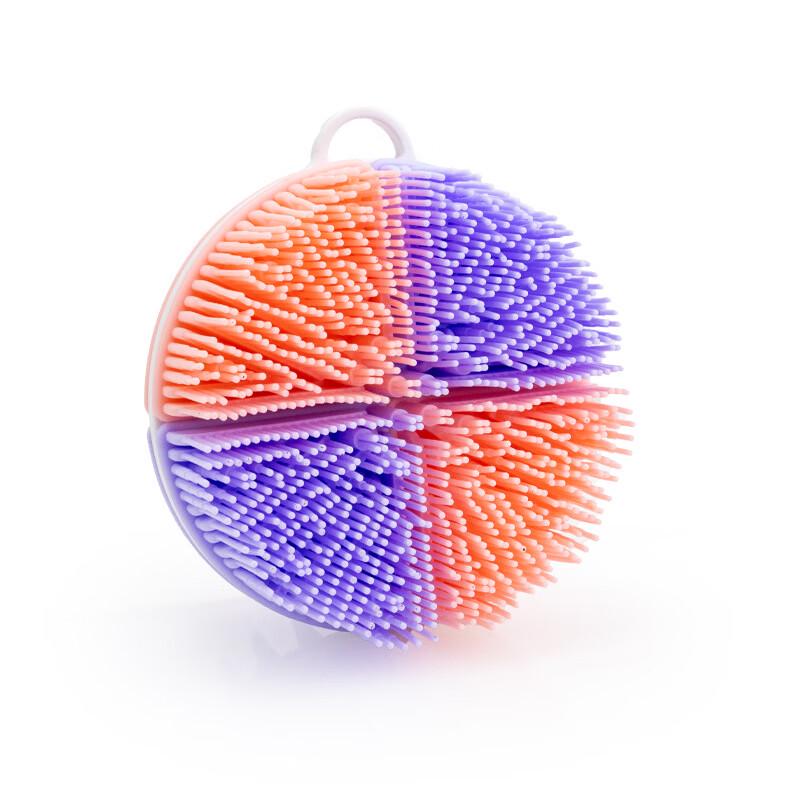 Ally Double-Sided Silicone Bath Scrubber