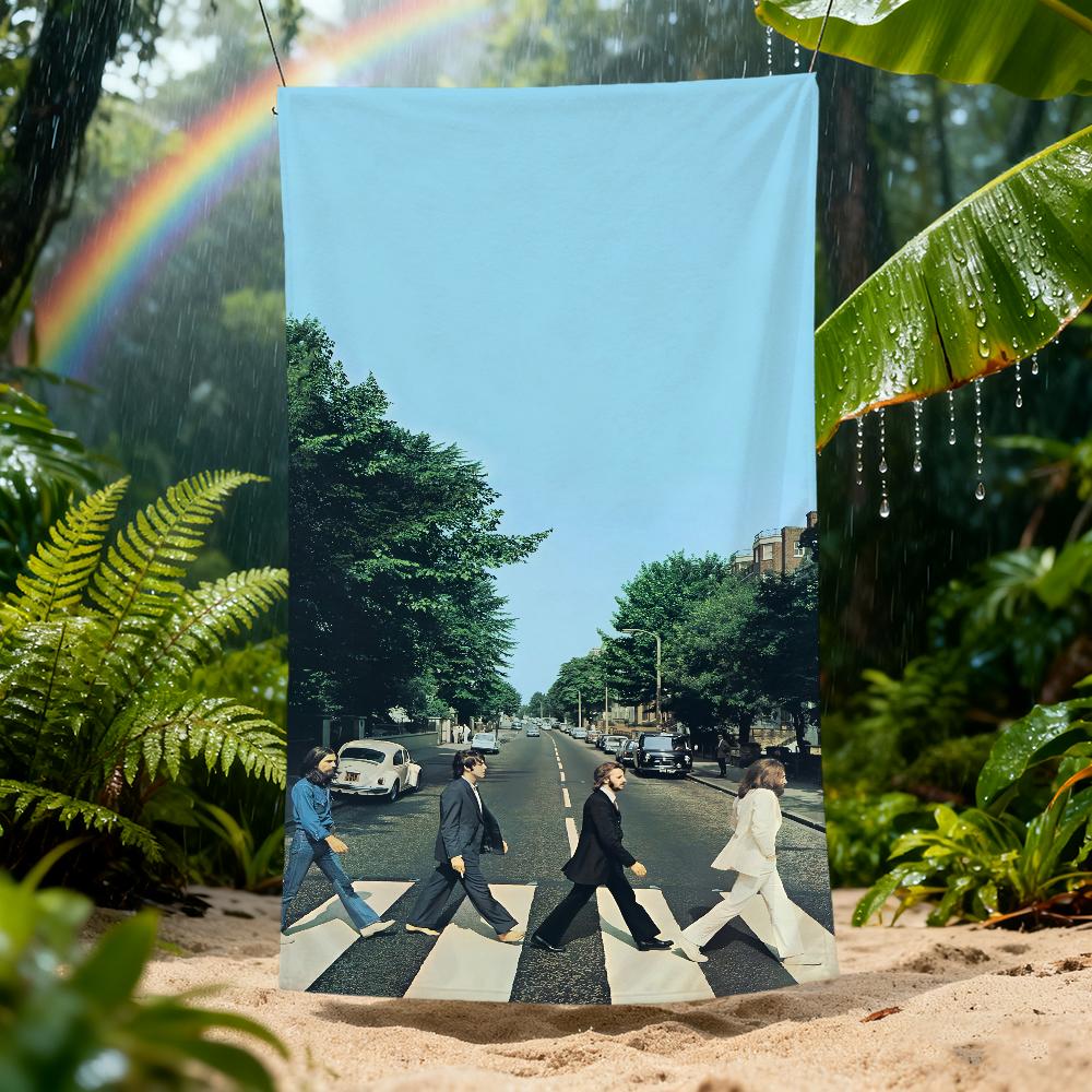 The B-beatles-s singer Towel Beach Quick Dry Soft Pool Towels Gift for Travel Gym Shower Camping sports