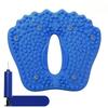 1Pc New Non-slip Massage Foot Pad, Multi-functional Magnet Acupressure Board, Household Inflatable Foot Stepper, Acupressure Device