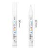 Deli S558 White Paint Pen: Waterproof, Oil-proof, Colorfast Tire and Touch-up Marker for Gold Lettering.