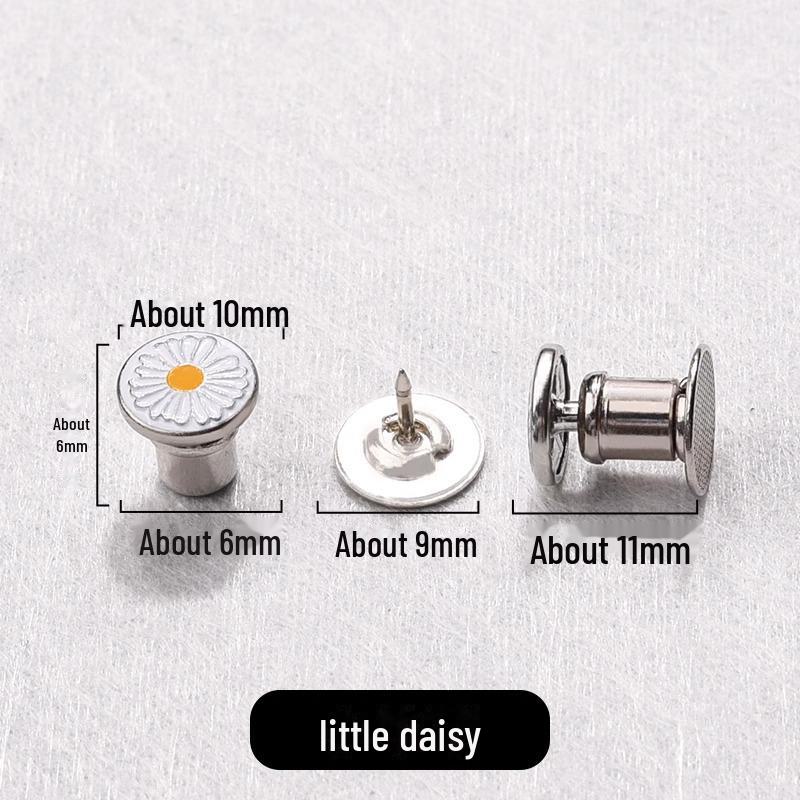 Neviditelná klipsa na lemy kalhot: Proti vytírání, Bezešvá přezka pro zapínání nohavic