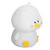 Cute Duck Night Light Soft Silicone Night Lamp Rechargeable Dimmable Bedside Lamp for Bedroom