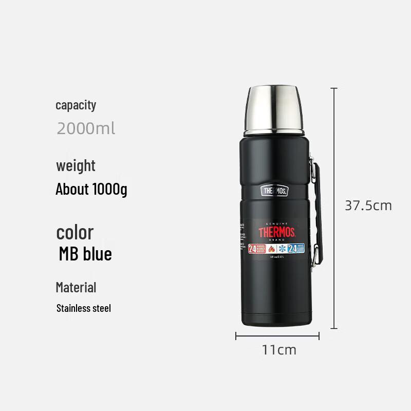 Thermos Large Capacity Stainless Steel Vacuum Flask