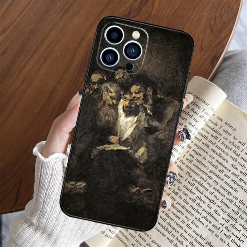 Francisco Goya Paintings Phone Case For iPhone 17 Pro Max 11 12 14 15 16 Pro Max Plus 13 Mini 16e 17 Air Back Cover