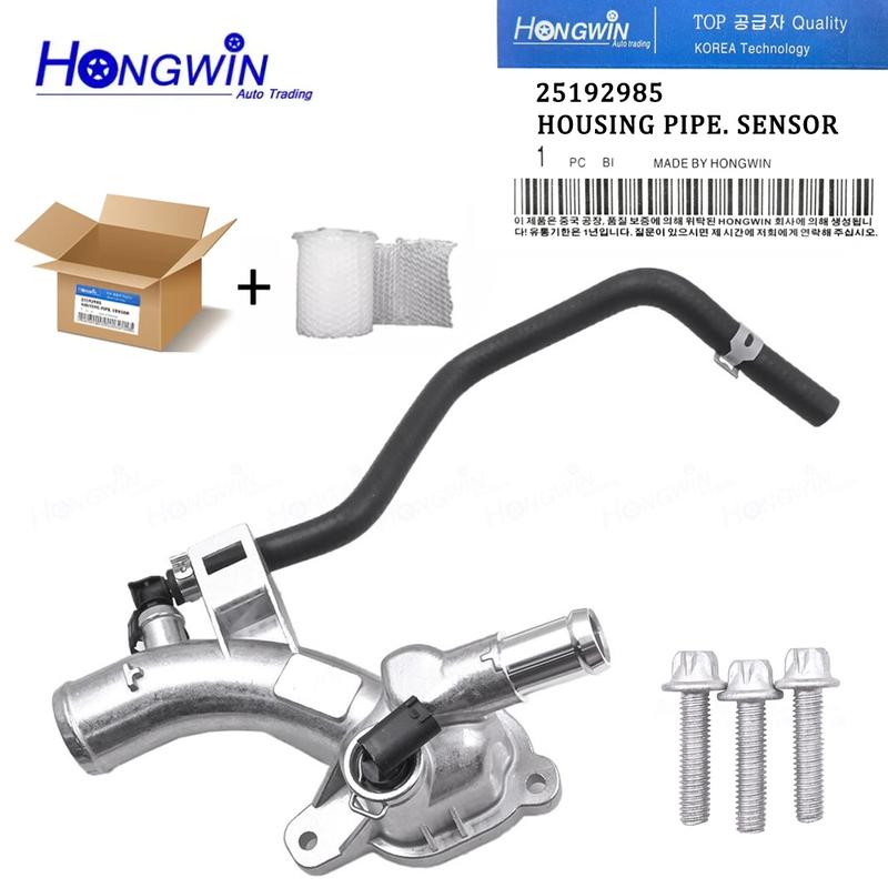 No.25192985 Thermostat Housing Water Pump Outlet For Opel Astra J Adam Corsa D E Meriva B A14XEL A14XER 1338022 55562048