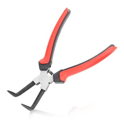 LEONTOOL Long Bent Snap Ring Circlip Removal Bent Long Long Long Curved Spring Tool for Cylinder Brake Front Snap Ring Specialized Tool Pliers, C-Ring