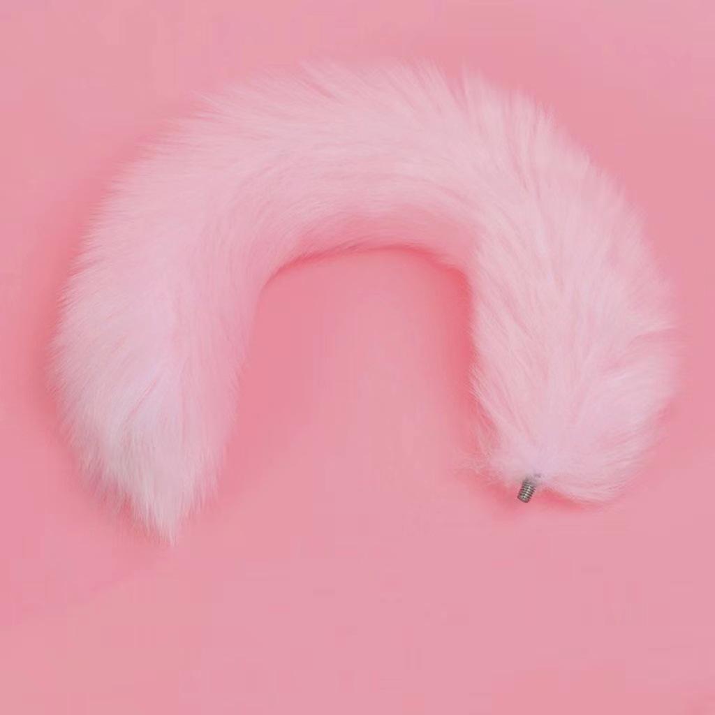 Removable Fox Tail Anal Plug - Beginner's Small Size Anal Dilator