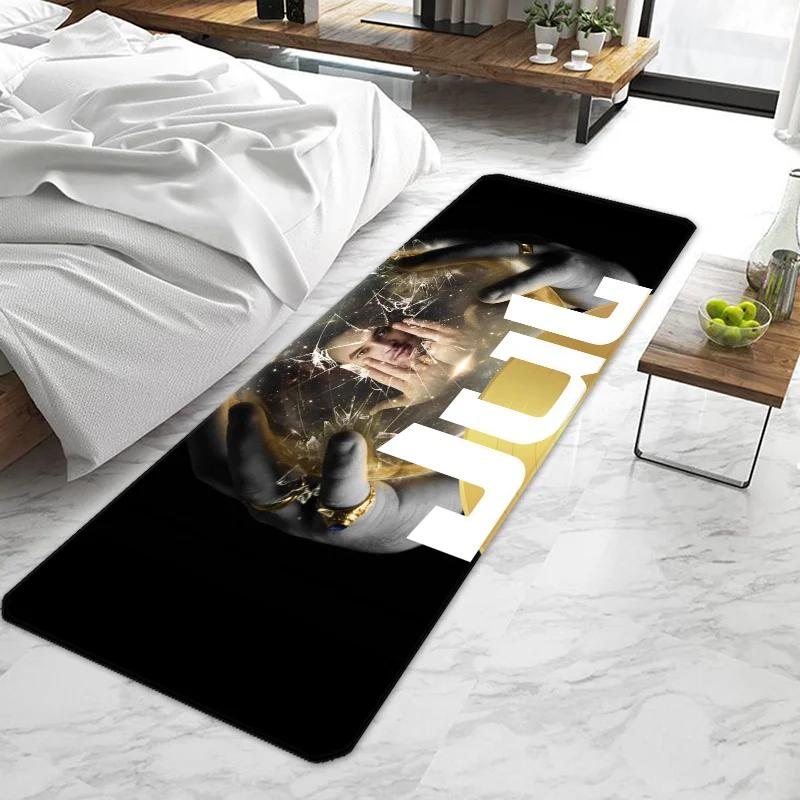 

Rapper JuL C est Pas Des Lol Door Mat Entrance Non-slip Washable Kitchen Carpet Living Room Hallway Rugs Door Mats Bathroom Bath 40x60cm