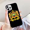 Morocco Flag Coat Of Arms Phone Case For iPhone 17 Air 16 15 14 13 12 Pro Max Plus Max Cover Shell coque