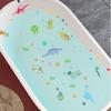6Pcs/Set Bathtub Decoration Anti-Slip Bathtub Stickers Cartoon Coral Crab Small Fish Pattern Stickers Bathroom Pvc Frosted Batht