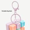 9 Keys Keyboard Fidget Toy Keychain Stress Relief Toys Finger Button Game Antistress Keycap Pendant For Children Adults Gift