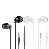 Noise Reduction Headphones with Microphone 3.5mm Wired Earphones Sleeping Headphone Give You a Good Sleep Black White