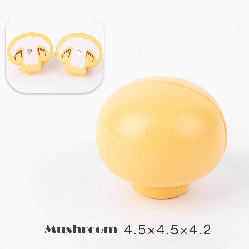 Simulace Kuchyně Předstíraná Hra Hračka Magnetické Dřevěné Krájení Ovoce Zeleniny Klasická Hra Montessori Vzdělávací Hračky Pro Děti