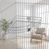 Stable Stainless Steel Bird Perch Platform Long-Lasting Cage