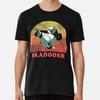 Kung Fu Bear Skadoosh Retro Circle Portrait T-Shirt S-5XL Best T-Shirt