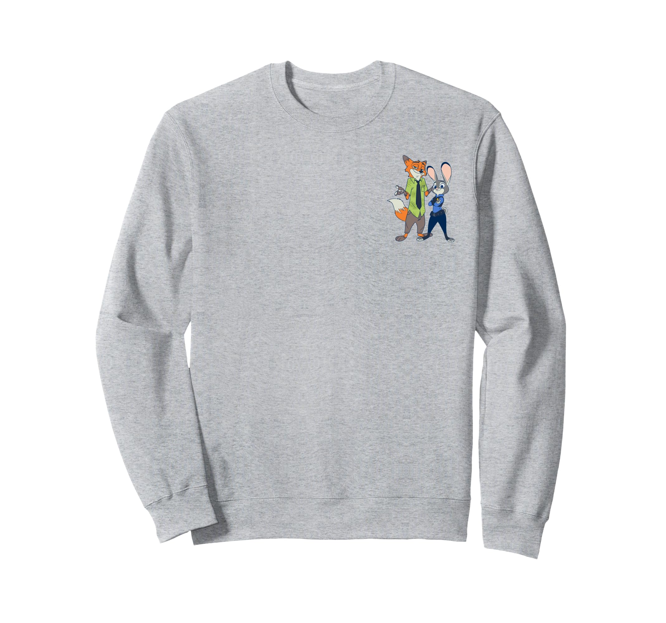 

Disney Zootopia Finnick & Judy Hopps Pocket & Back Portrait Sweatshirt
