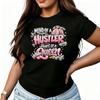 Hustler Heart Womens TShirt  Cotton Funny Graphic Short Sleeve Tee Novelty Shirt Casual Crew Neck Top SXl