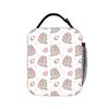 Boble Tea Insulated Lunch Bags Thermal Bag Reusable,Lunch Container P-Pusheencats High Capacity Lunch Box Tote Food Handbags