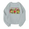 Children's Fashionable Lightweight Long-sleeved Round Neck Pullover With Pockets Printed Pullover