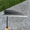 Stainless Steel Composite Sickle & Bent Handle Weeding Hoe - Farm & Garden Tool