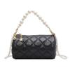 Premium Bag Women's Spring and Summer 2025 New Fashion Diamond Chain Messenger Bag Women's Cylinder Bag