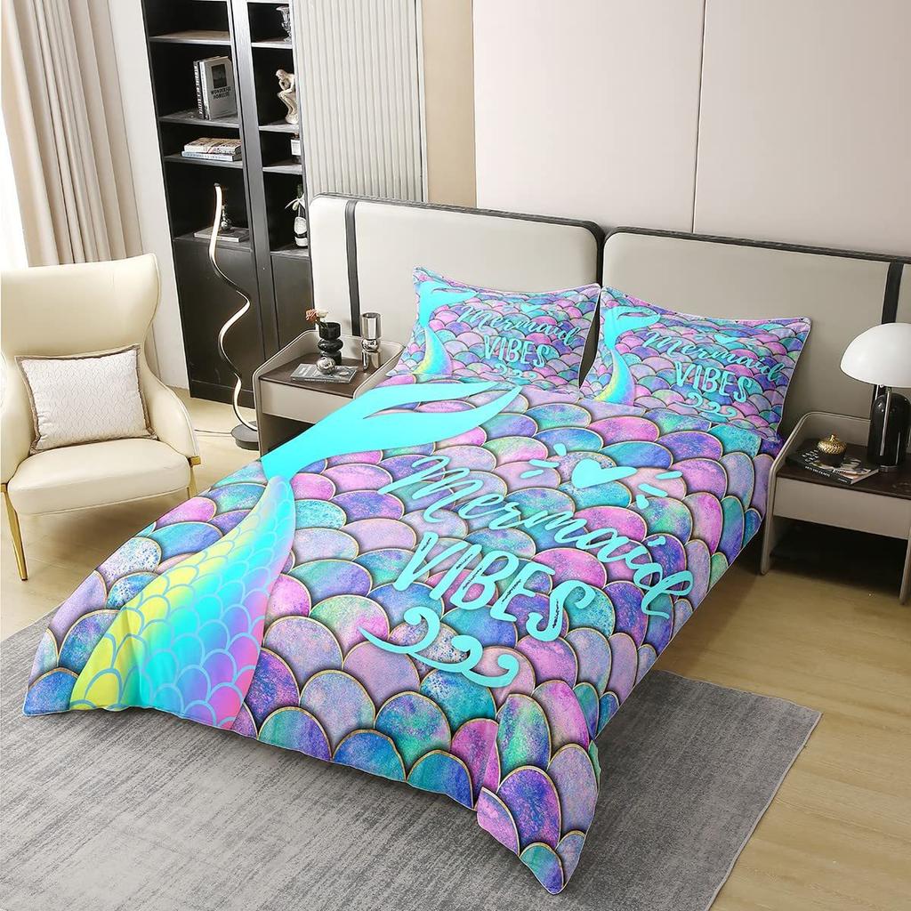 Cartoon Car Three-piece Quilt Cover 3D Digital Printing Bedding Set Children's Bed Cover