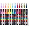 Mitsubishi Pencil Water-based Marker Posca PC-5M Medium Round Core Pastel & Dark Color 12 Color S...
