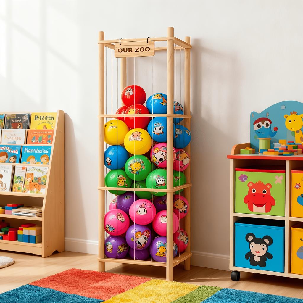 Stuffed Animal Storage & Organizer, Holder for Toys, To Assemble, Ideal for Bedroom and Doll Storage, Black Friday Deals