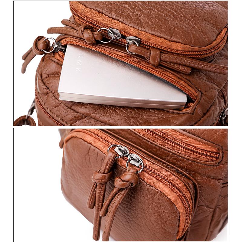 Mote Sommer Designer Dame Høykvalitets Liten Crossbody Bag Mykt PU-skinn Dame Skuldervesker Messenger Bag Uformelt kvinnelige håndvesker