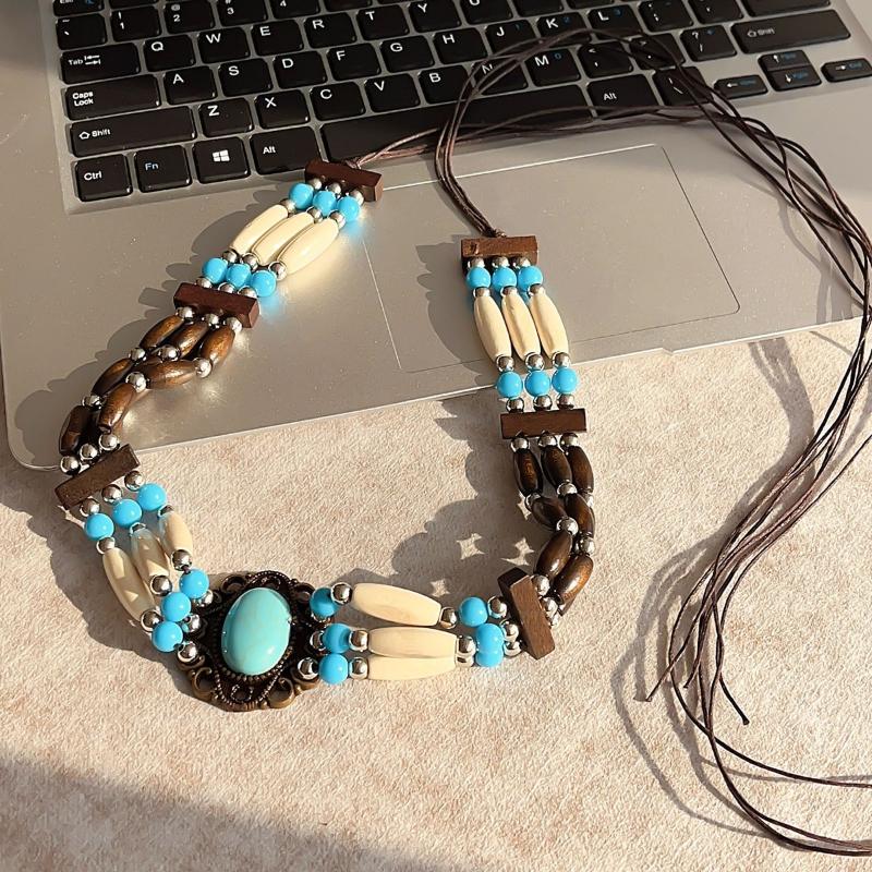 High-End Böhmischer Retro Ethno Stil Taillenkette Damenrock Geflochtener Gürtel Taillenband Accessoires