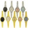 Top Brand Luxury Gold Bracelet Watch Women Fashion Oval Dial Analog Ladies Quartz Wristwatches Elegant Dress Female Clock Gift