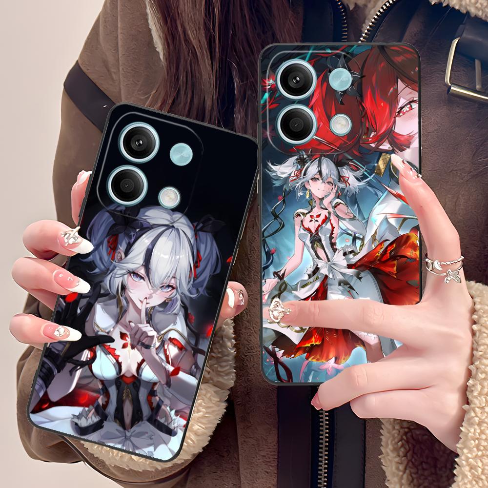 Wuthering Waves Camellya Phone Case for POCO M7 M6 M5 M4 M3 X7 X6 X5 X4 X3 Pro GT 5G Colorful Printing Cover Luxury Cellphones