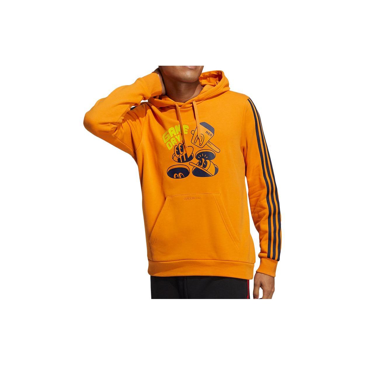 Мужская толстовка Adidas Neo Желтая HA2250 S