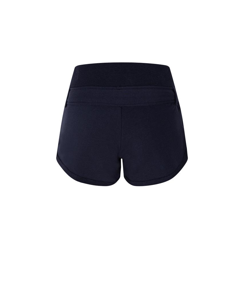 Peullijeunopallou Dan Rose Logo Shorts (Navy)