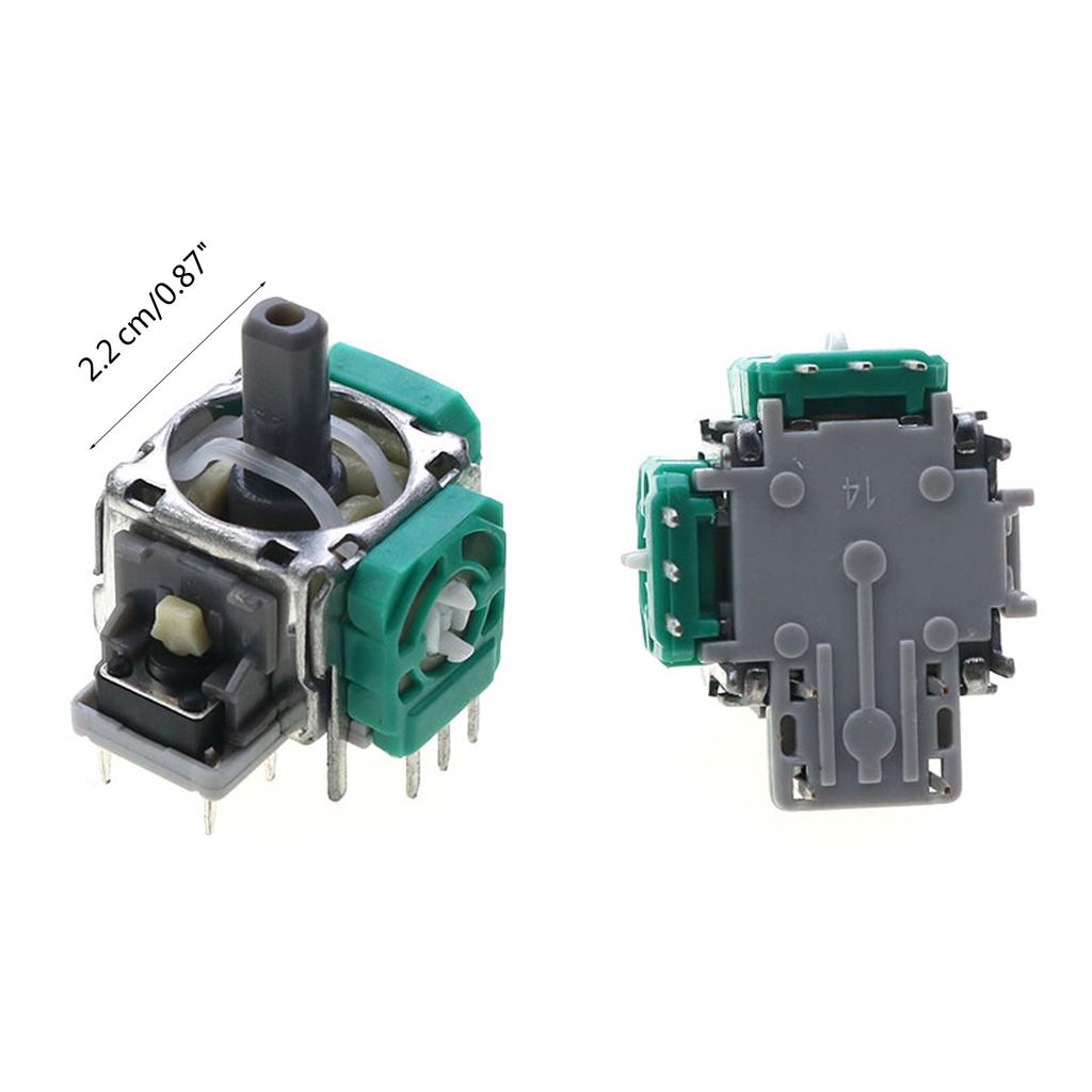 6-Zoll-13D-Analogstick, 3-poliges Sensormodul, Potentiometer mit ThumbSticks-Kappen, Ersatzteile, passend für SwitchPro-Controller