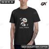 Sag Hallo Süßer Panda Grafikdruck T-Shirt Normale T-Shirts Baumwolle Europäische Größe Rundhals Täglich Lässig Übergroß Unisex T-Shirts