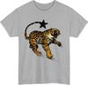 Vintage Jaguar Star Tail TShirt Retro Animal Lover Wild Cat Gift Tee Top