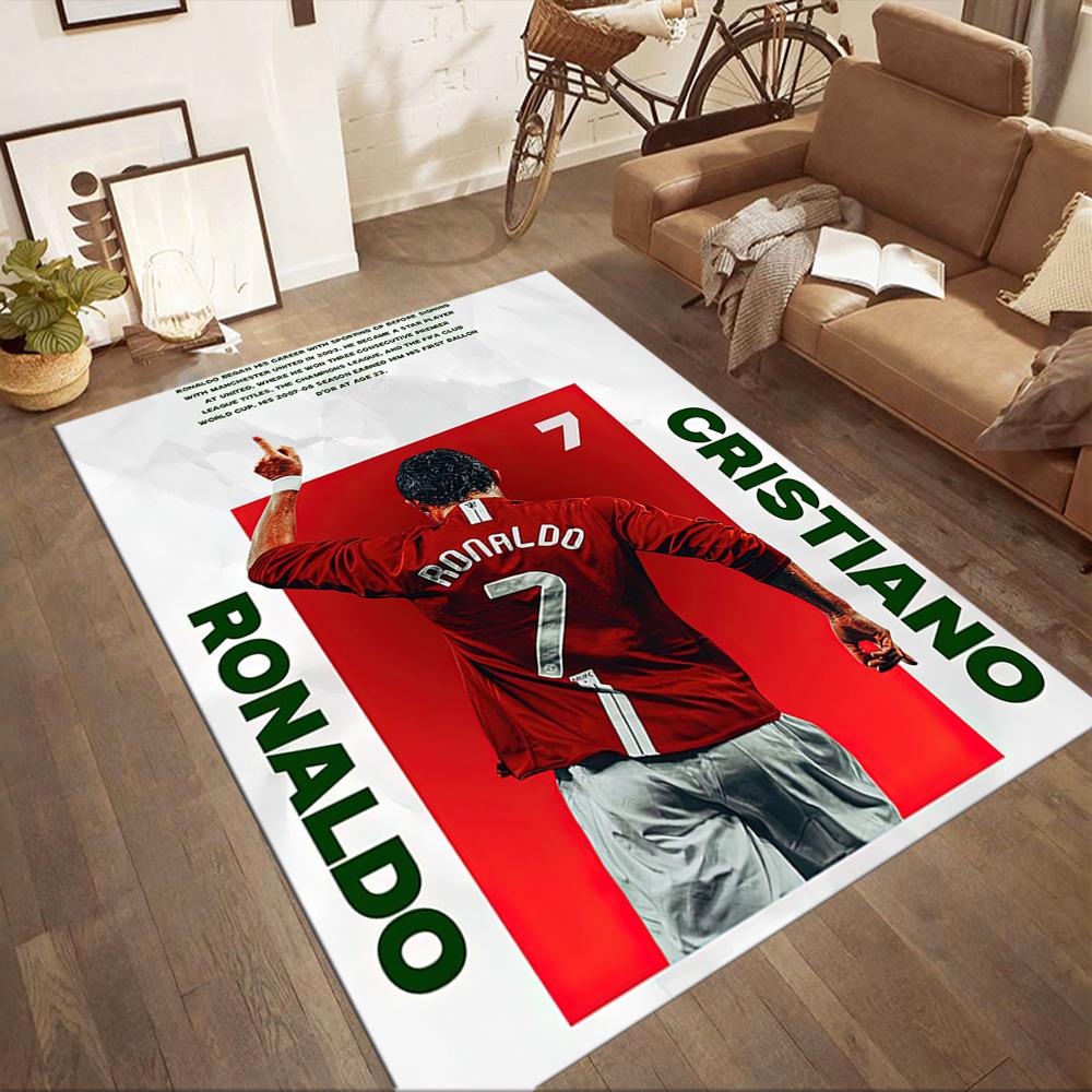 Cristiano Ronaldo Carpet Perfect For Dining Room Kitchen Living Rooms Bedrooms Antislip Carpet Decorate Offices Gift For Festivals