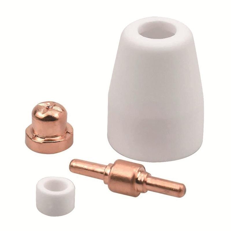 40A PT31 Plasma Cutting Accessories LG40 Electrode Nozzle 95PCS Protective Cover Shunt