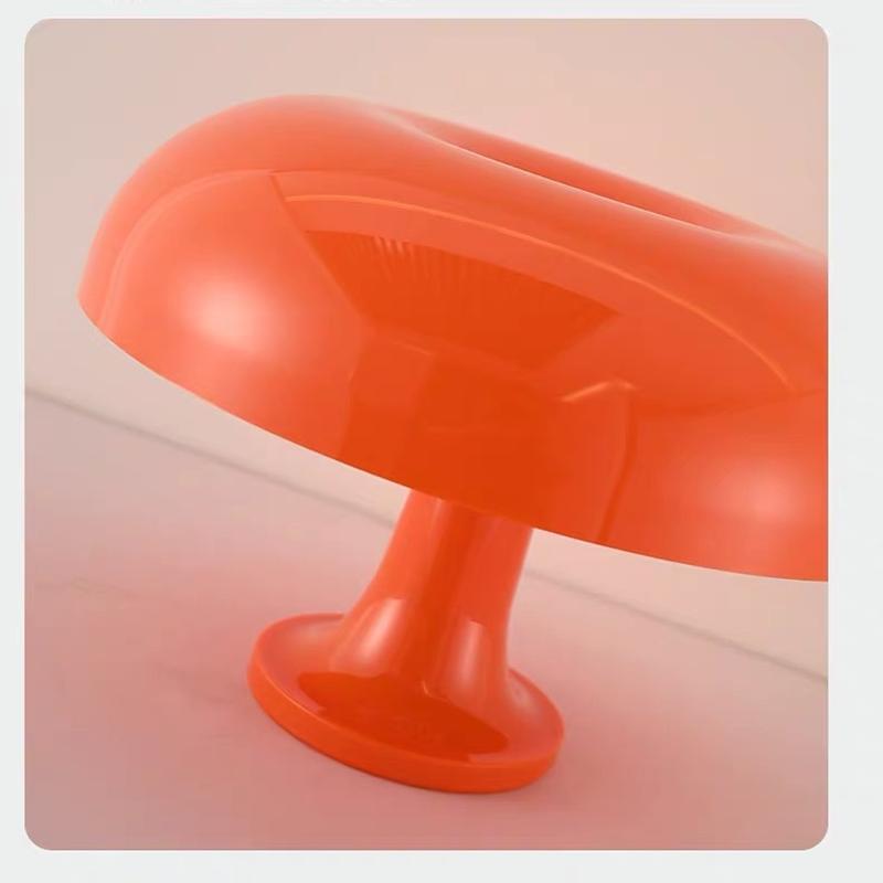 Classic Mushroom Table Lamp Modern Bauhaus Art Table Lamp Bedroom Bedside Lamp Danish Designer Orange Decorative Table Lamps
