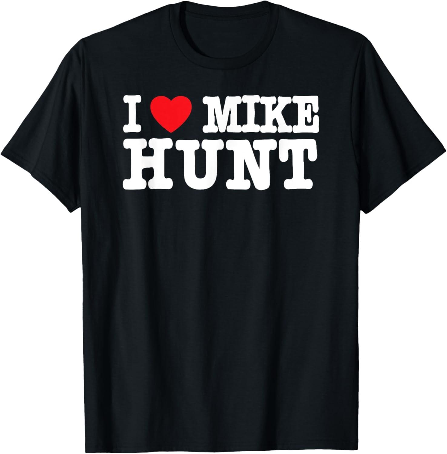 I Love Mike Hunt T-Shirt S разноцветный
