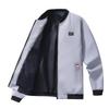 4XL Men's Jacket Autumn Thin Long Sleeve Baseball Uniform Windproof Cycling Jacket Solid Zipper Casual Jacket