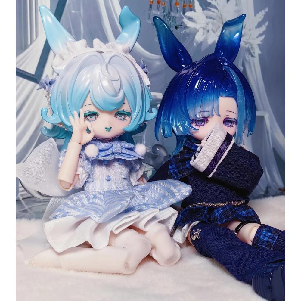 Original New BJD doll Bonnie Bunny 1/12 Meteorological Star Language series trendy play blind box joint movable replacement Gift