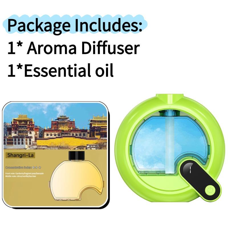 Désodorisant mural 50 ml 6 modes Affichage numérique Parfum automatique Purificateur d'air Machine d'aromathérapie rechargeable pour chambre à coucher Toilettes