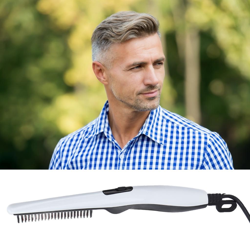 Plancha de barba eléctrica multifuncional Peine Herramientas de peinado  enchufe de la UE 110-220V comprar a buen precio — entrega gratuita, reseñas  reales con fotos — Joom